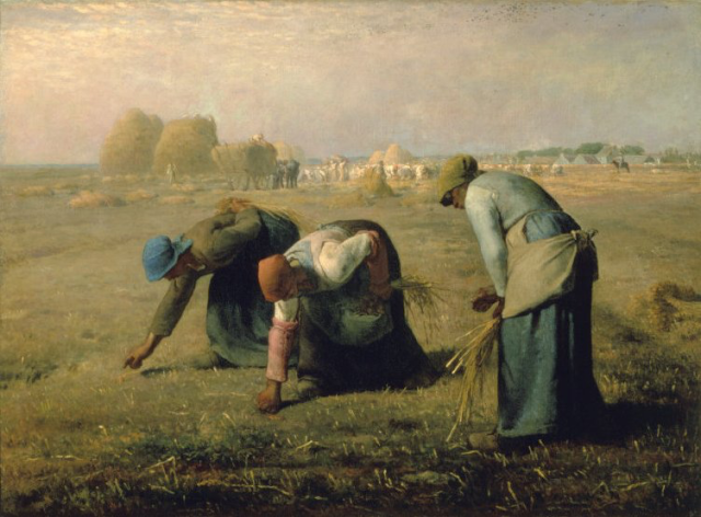 Millet - the gleaners